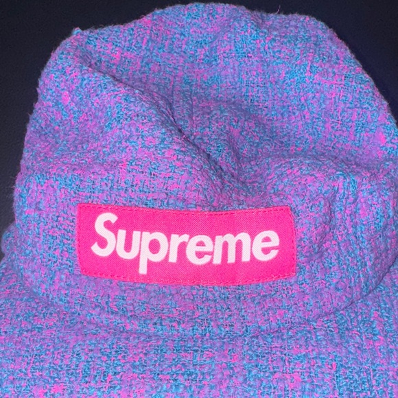 Supreme Boucle Camp (SS18) Cap-Blue - Picture 4 of 8